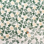 Cotton Scare Printed Fabric - Christmas Ornament - nomura tailor