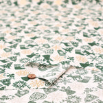 Cotton Scare Printed Fabric - Christmas Ornament - nomura tailor