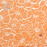 Cotton Oxford Printed Fabric - Rhinoflower - nomura tailor