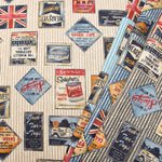 Cotton Oxford Fabric - Vintage Style Stripes - nomura tailor