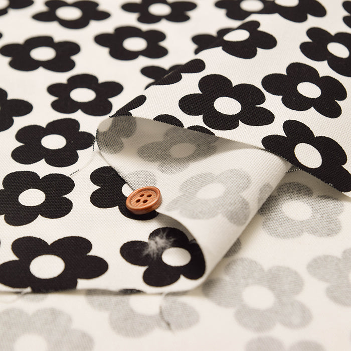 Cotton Oxford Fabric - Mini Flower - nomura tailor