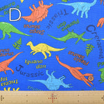 Cotton Oxford Fabric - Dinosaur - nomura tailor
