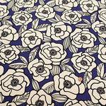 Cotton Oxford Fabric - Art Flower - nomura tailor