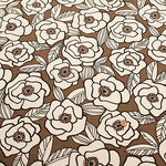 Cotton Oxford Fabric - Art Flower - nomura tailor