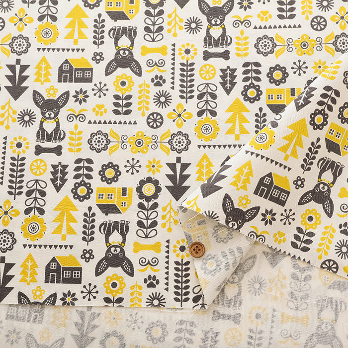 Cotton Oxford Fabric - Chihuahua - nomura tailor