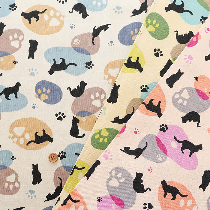 Cotton Oxford Fabric - Cat - nomura tailor