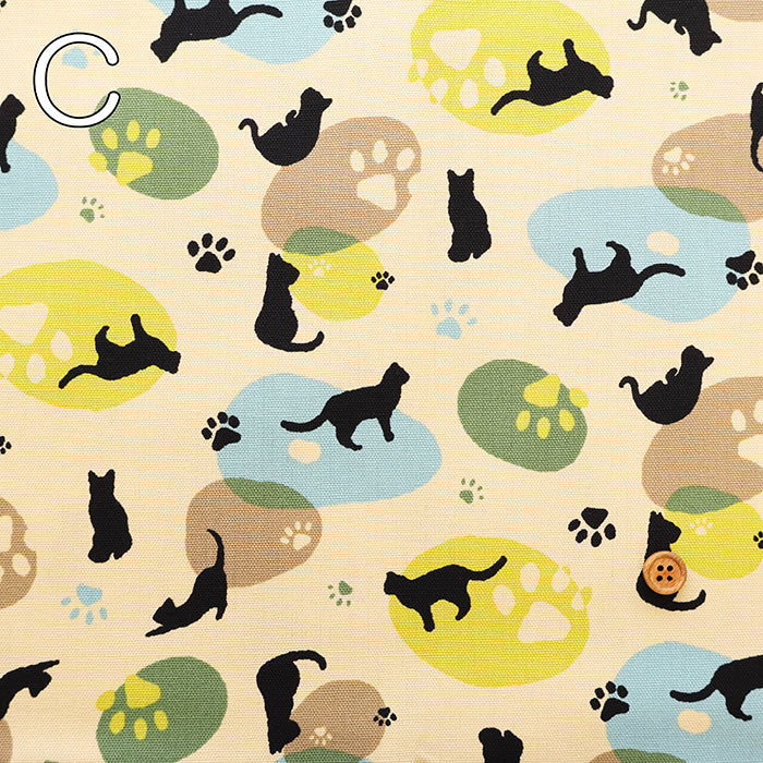 Cotton Oxford Fabric - Cat - nomura tailor