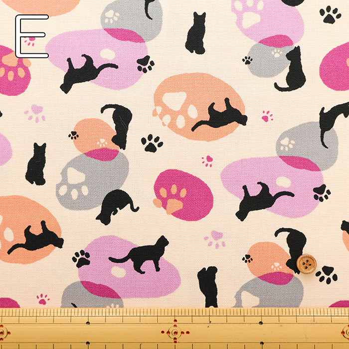 Cotton Oxford Fabric - Cat - nomura tailor