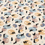 Cotton Oxford Fabric - Cat - nomura tailor