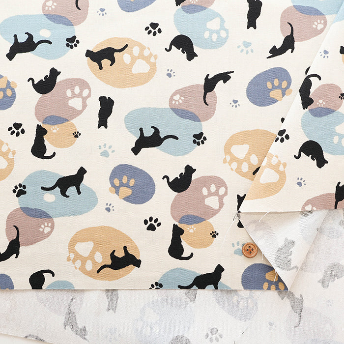 Cotton Oxford Fabric - Cat - nomura tailor