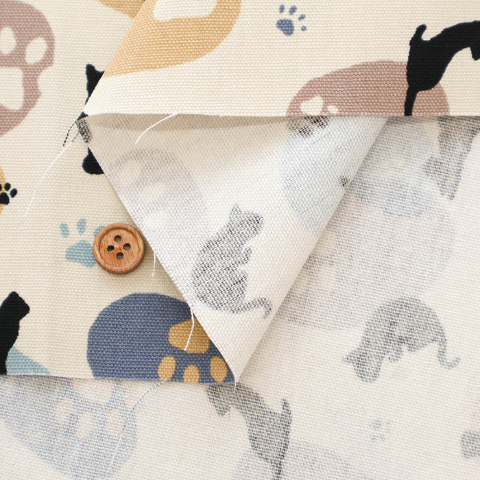 Cotton Oxford Fabric - Cat - nomura tailor