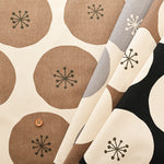 Cotton Oxford Fabric - Dot Flower - nomura tailor