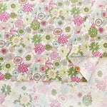 Cotton Scare Printed Fabric - Flower - nomura tailor