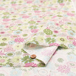 Cotton Scare Printed Fabric - Flower - nomura tailor
