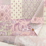 Cotton Muslin printed Fabric - Idyllic poem - Patchwork - nomura tailor