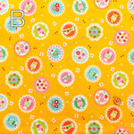 Cotton Scare Printed Fabric - Culetro Party Coaster - nomura tailor