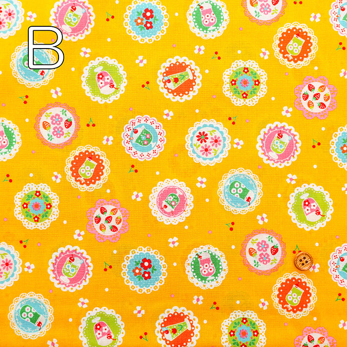 Cotton Scare Printed Fabric - Culetro Party Coaster - nomura tailor