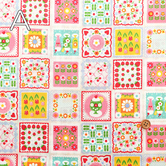 Cotton Scare Printed Fabric - Culetro Party Handkerchief - nomura tailor
