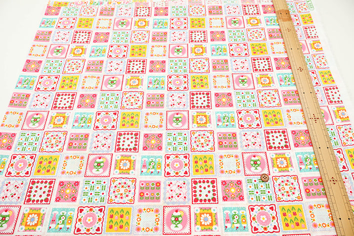 Cotton Scare Printed Fabric - Culetro Party Handkerchief - nomura tailor