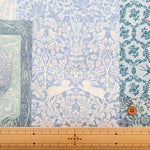 Cotton Muslin printed Fabric Art Nouveau Symphony antique books - nomura tailor