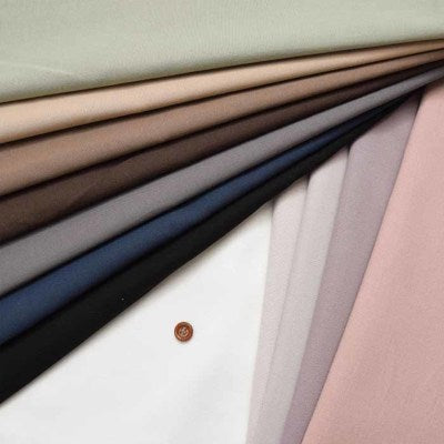 Premium Soft Cotton Muslin Fablic - Plain - nomura tailor