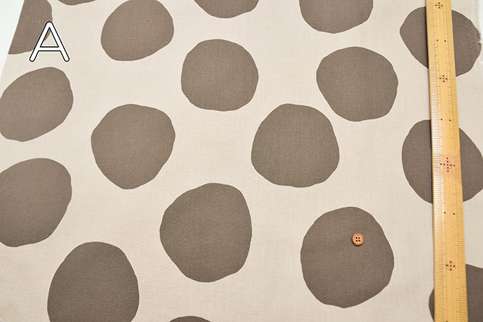 C/L sheeting printed fabric Polka dots - nomura tailor