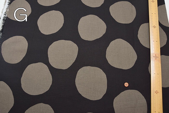 C/L sheeting printed fabric Polka dots - nomura tailor