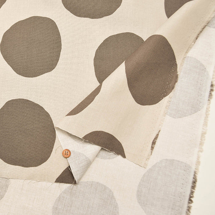 C/L sheeting printed fabric Polka dots - nomura tailor