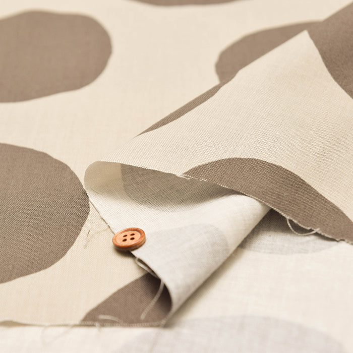C/L sheeting printed fabric Polka dots - nomura tailor