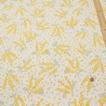 Cotton Oxford Printed Fabric - Mimosa - nomura tailor