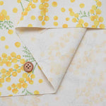 Cotton Oxford Printed Fabric - Mimosa - nomura tailor