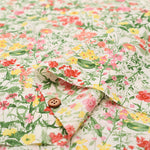 Cotton High-Density 80 Lawn Print Fabric - Flower - nomura tailor