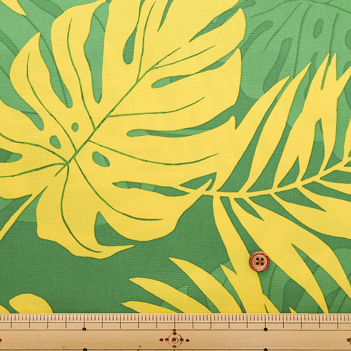 T/C Hawaiian Print Fabric - Monstera - nomura tailor
