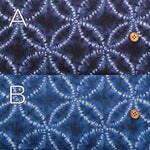 Cotton Takashima Chijimi Tie-dye Style Print Fabric - Shippo - nomura tailor