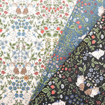 Cotton Canvas Print Fabric -Cat