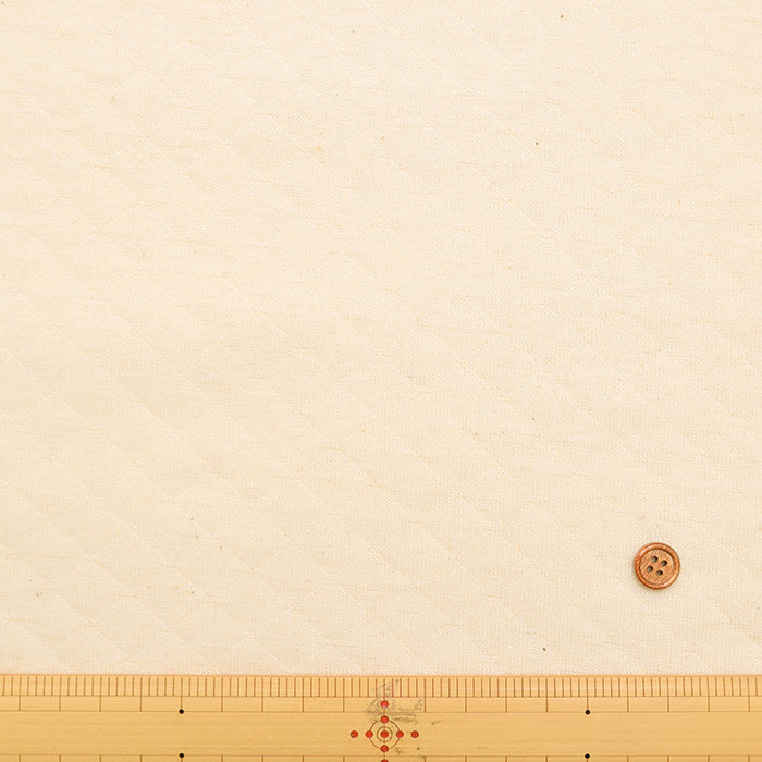 Organic Cotton Quilted Knit Fabric - Plain - nomura tailor
