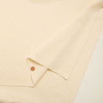 Organic Cotton Quilted Knit Fabric - Plain - nomura tailor