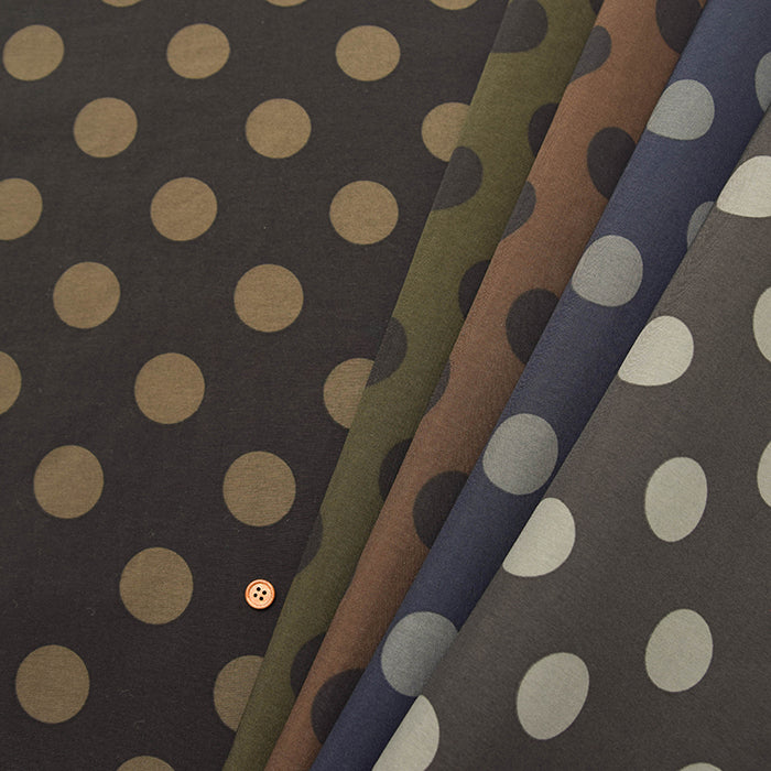 Water repellent Acrylic-coated Nylon Taffeta  Fabric - Dot - nomura tailor