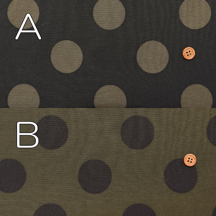 Water repellent Acrylic-coated Nylon Taffeta  Fabric - Dot - nomura tailor