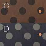 Water repellent Acrylic-coated Nylon Taffeta  Fabric - Dot - nomura tailor