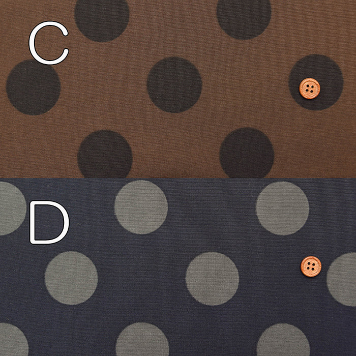 Water repellent Acrylic-coated Nylon Taffeta  Fabric - Dot - nomura tailor