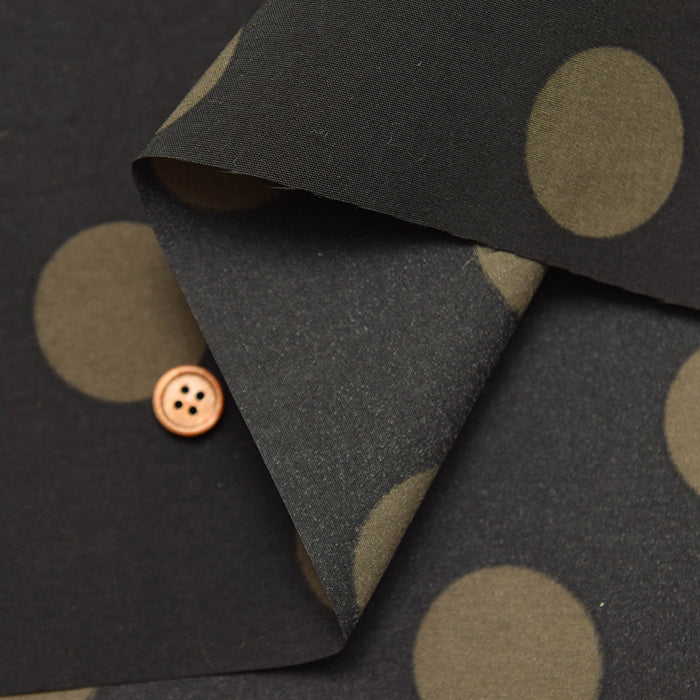 Water repellent Acrylic-coated Nylon Taffeta  Fabric - Dot - nomura tailor