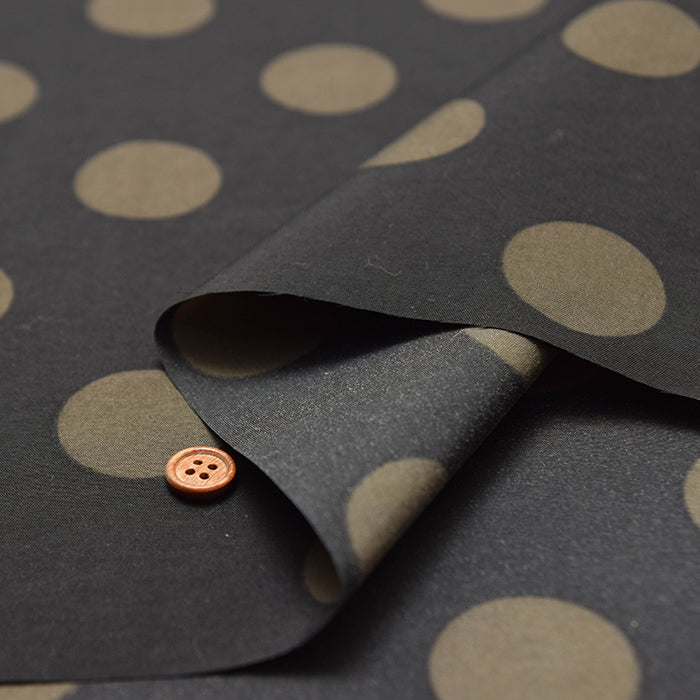 Water repellent Acrylic-coated Nylon Taffeta  Fabric - Dot - nomura tailor