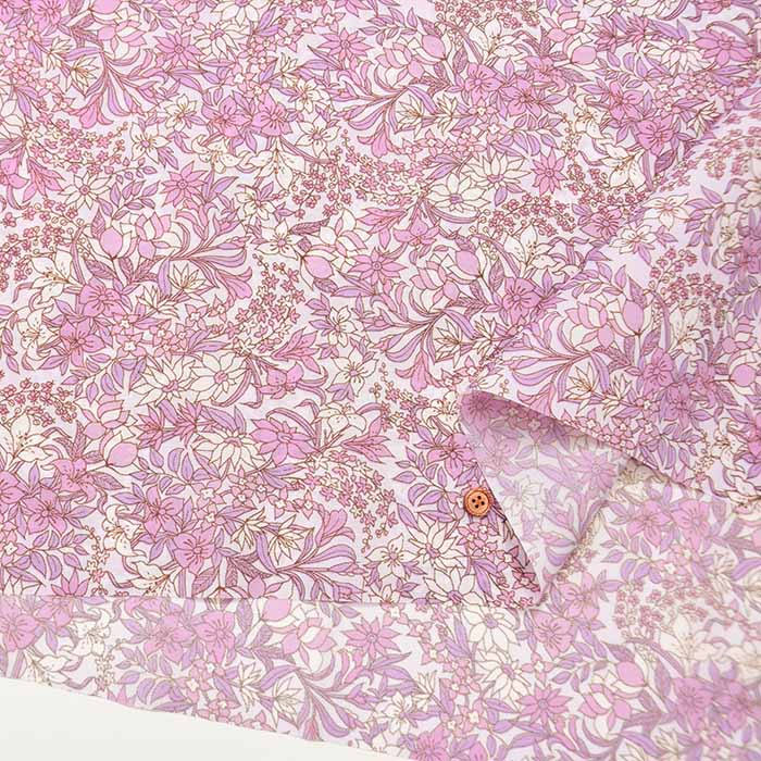 Water-Repellent Nylon Oxford Printed Fabric - Floral - nomura tailor
