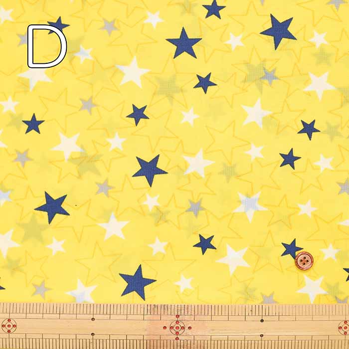 Water-Repellent Nylon Oxford Print Fabric - Star - nomura tailor