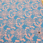 Water Repellent Nylon Taslan Print Fabric - Flower - nomura tailor
