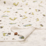 Made in China Cotton Quilted Knit Print Fabric - Giraffe - nomura tailor