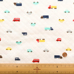 Made in China Cotton Quilted Knit Print Fabric - Car - nomura tailor