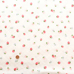 Made in China Cotton Quilted Knit Print Fabric - Strawberry - nomura tailor