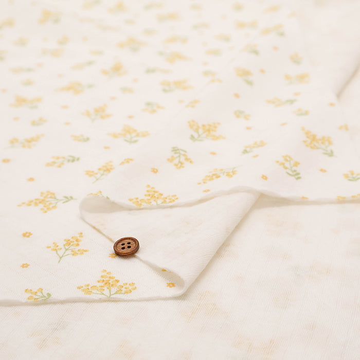 Made in China Cotton Quilted Knit Print Fabric - Mimosa - nomura tailor
